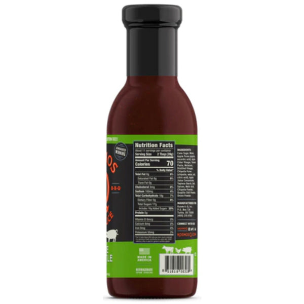 Kosmos Q Sweet Apple Chipotle BBQ Sauce