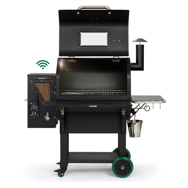 Green Mountain Grills Ledge Prime Plus Wi-Fi w/Light & Fold Down Shelf