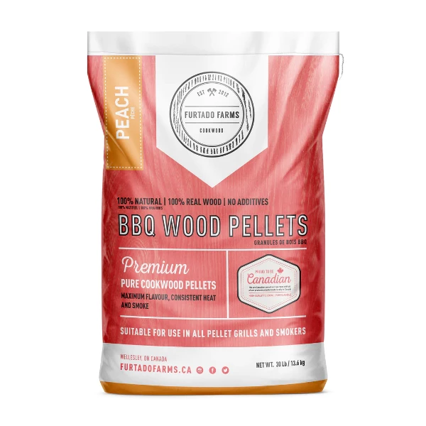 Furtado Farms BBQ Wood Pellets - Peach