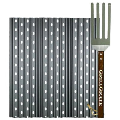 GrillGrate Set of THREE 17.375" Panels + Tool