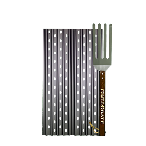 GrillGrate Set of TWO 18.5" Panels + Tool