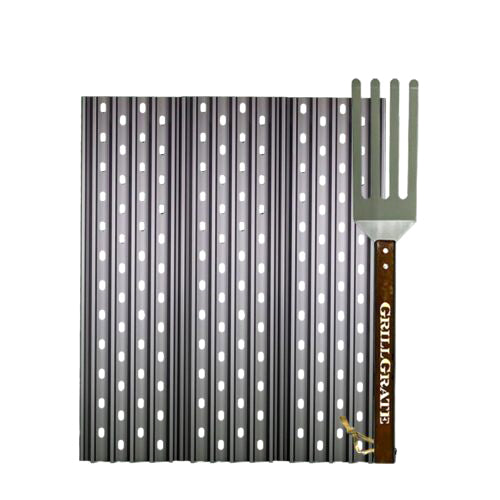 GrillGrate Set of THREE 18.5" Panels + Tool