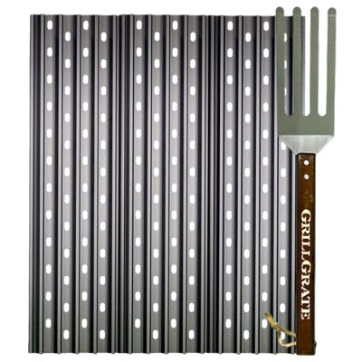 GrillGrate Set of THREE 18.8" Panels + Tool
