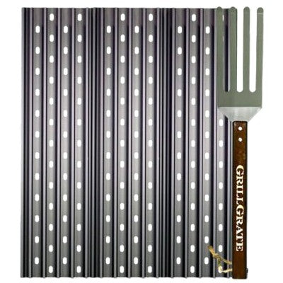 GrillGrate Set of THREE 19.25" Panels + Tool