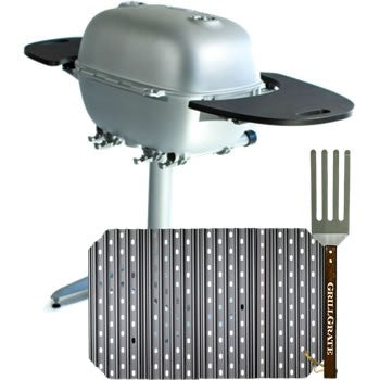 GrillGrate Set of FIVE 15" Mitre Cut Panels + Tool