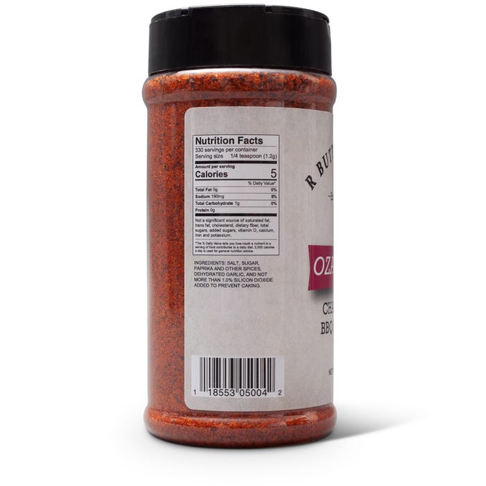 R Butts R Smokin' Ozark Heat BBQ Rub