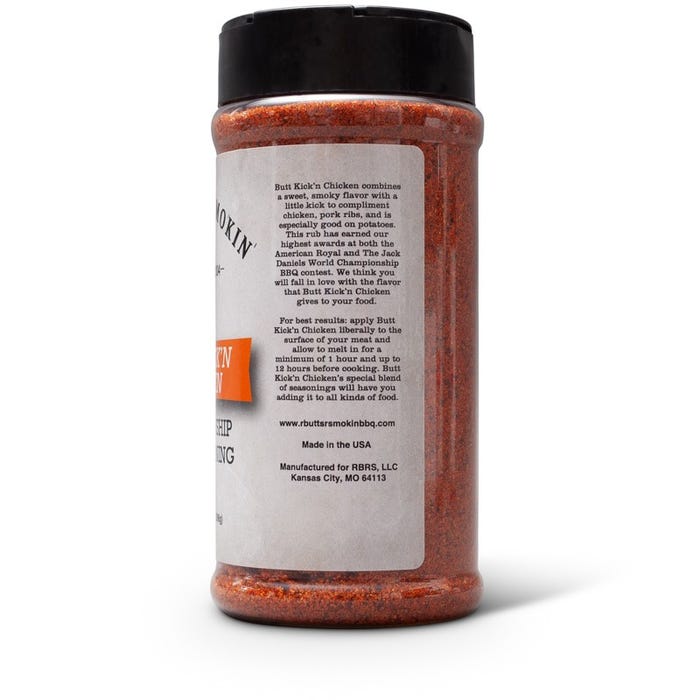 R Butts R Smokin' Butt Kick'n Chicken BBQ Rub